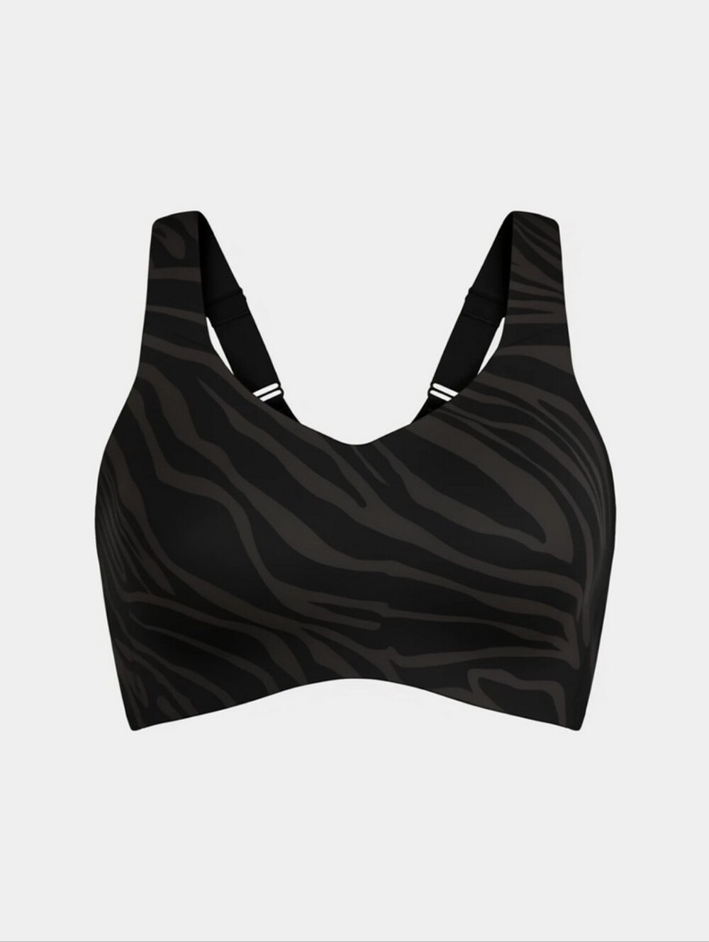 NWT Knix Catalyst Sports Bra High Impact Full Coverage Zebra Size Medium